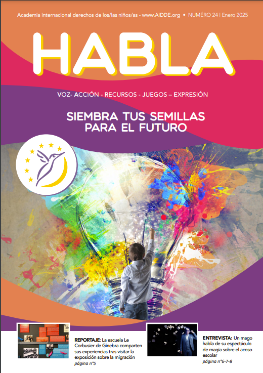 Journal numero 10 HABLA AIDDE.org Académie internationale droits de l'enfant- journal sur les droits de l'enfant