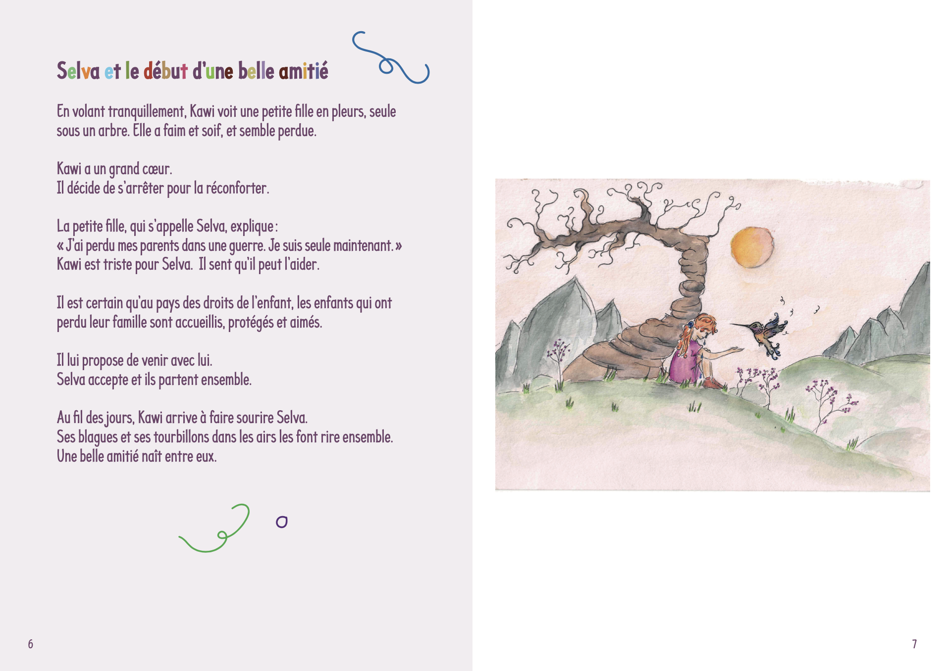 conte kawi3 académie internationale droits de l'enfant AIDDE, jeu, mallette de jeu, ACTION ! Deviens un super-héros des droits de l'enfant, jeu éducatif droits enfants, jeu écoles, jeu classes
