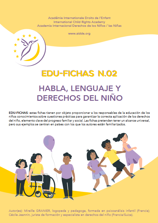 Journal numero 10 HABLA AIDDE.org Académie internationale droits de l'enfant- journal sur les droits de l'enfant