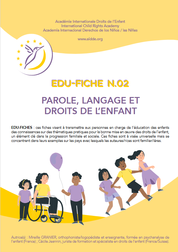 Journal numero 11 septembre 2023 PARLE AIDDE.org Académie internationale droits de l'enfant- journal sur les droits de l'enfant, genève, suisse. Cliquez ici pour découvrir les nouveaux témoignages des enfants.