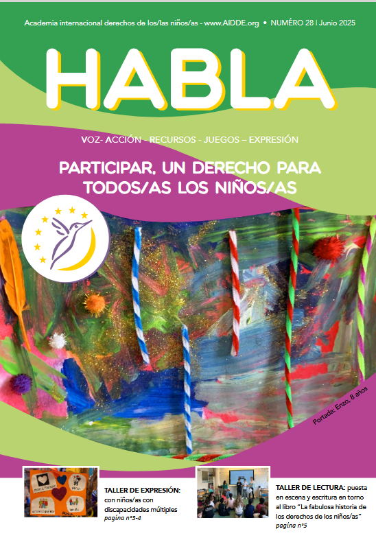 Journal numero 10 HABLA AIDDE.org Académie internationale droits de l'enfant- journal sur les droits de l'enfant