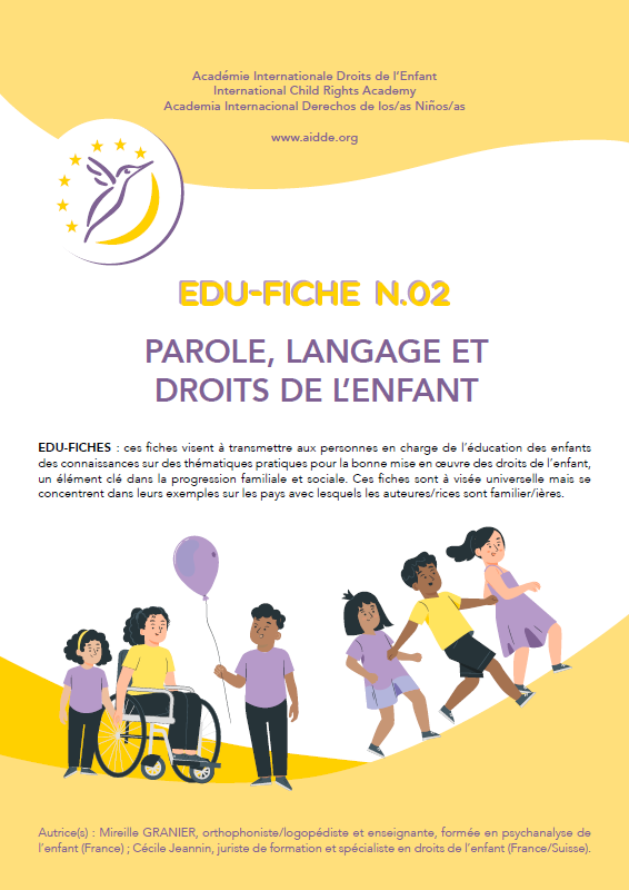 Journal numero 11 septembre 2023 PARLE AIDDE.org Académie internationale droits de l'enfant- journal sur les droits de l'enfant, genève, suisse. Cliquez ici pour découvrir les nouveaux témoignages des enfants.