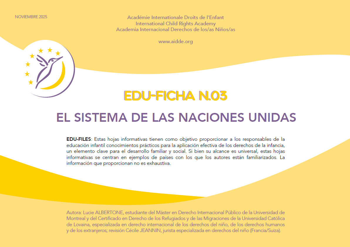 Journal numero 10 HABLA AIDDE.org Académie internationale droits de l'enfant- journal sur les droits de l'enfant