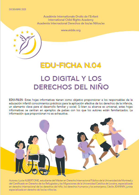 Journal numero 10 HABLA AIDDE.org Académie internationale droits de l'enfant- journal sur les droits de l'enfant