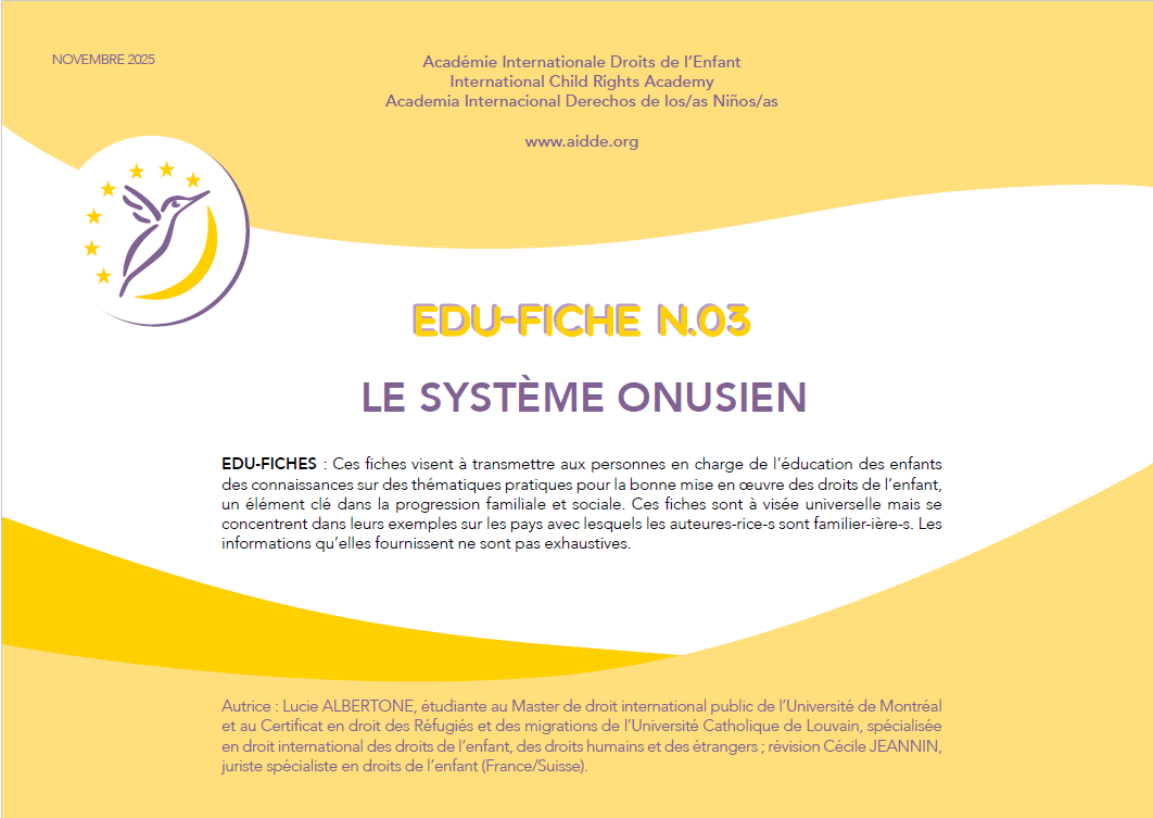 Journal numero 11 septembre 2023 PARLE AIDDE.org Académie internationale droits de l'enfant- journal sur les droits de l'enfant, genève, suisse. Cliquez ici pour découvrir les nouveaux témoignages des enfants.