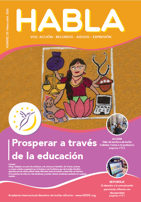 Journal numero 10 HABLA AIDDE.org Académie internationale droits de l'enfant- journal sur les droits de l'enfant
