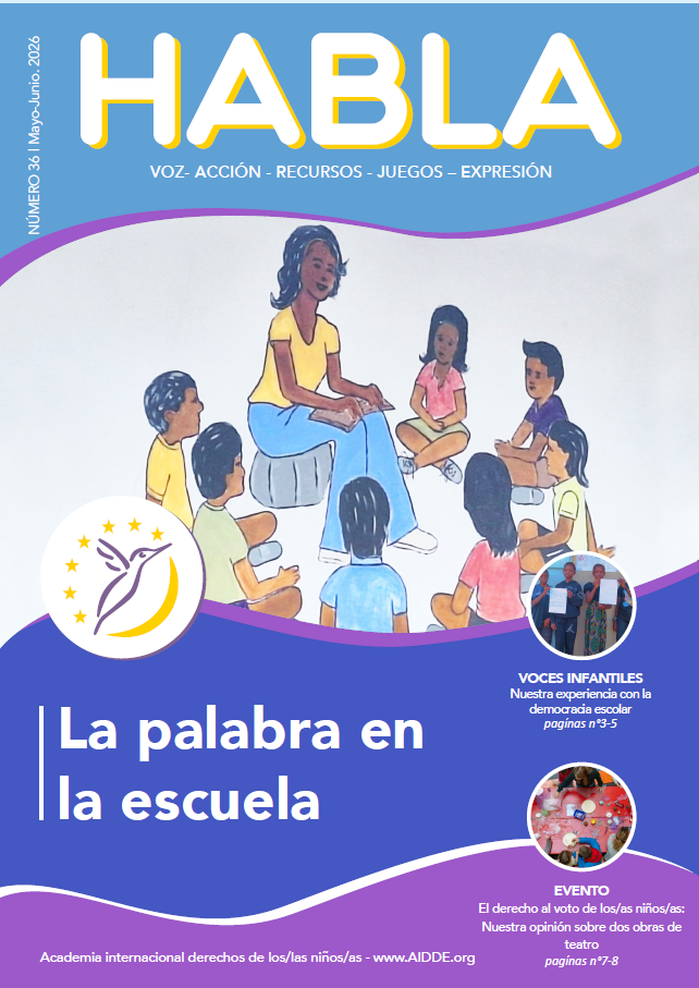 Journal numero 10 HABLA AIDDE.org Académie internationale droits de l'enfant- journal sur les droits de l'enfant